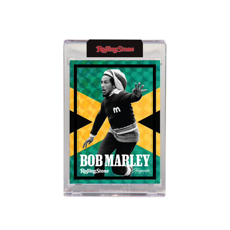 Keepsake: Rolling Stone Bob Marley Collectible Card Hobby Box - 1 Card Trading Cards Keepsake