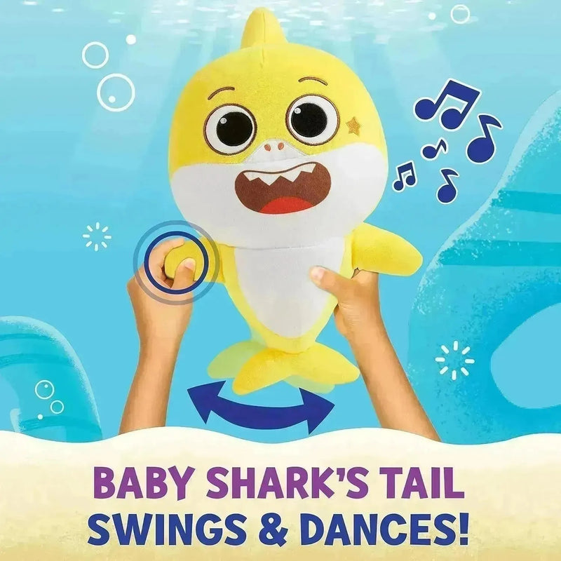 Baby Shark's Big Show!: Swing and Swing Baby Shark Plush 12" + William Plush 7" Toys & Games WowWee