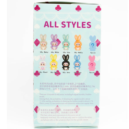 Baby Three: Lily Rabbit Town Gen 2 Plush Blind Box - 1 Random Figure Toys & Games Big beautiful (Dongguan) Toy Co.