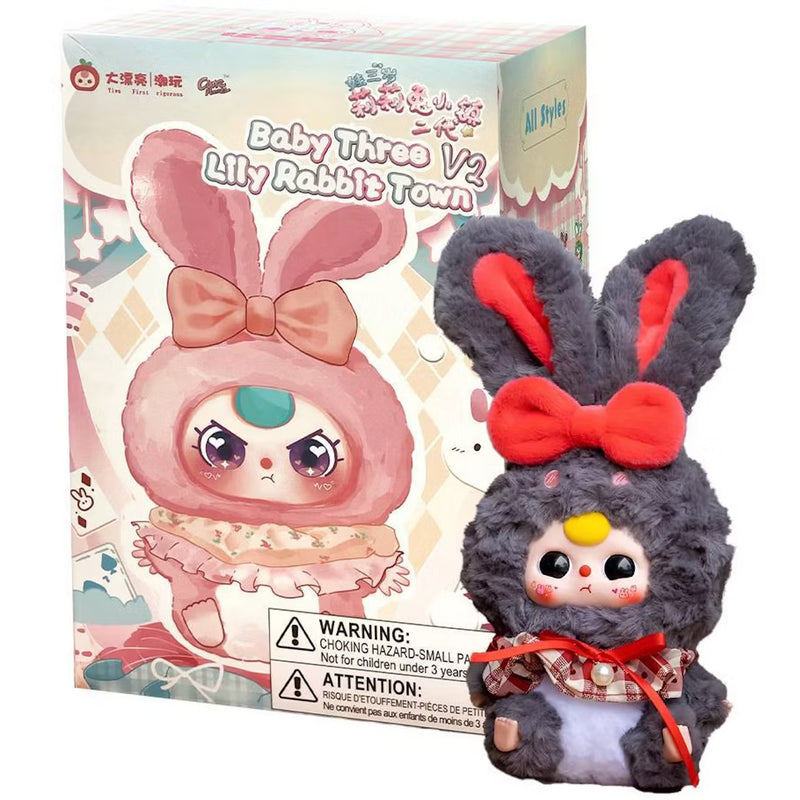 Baby Three: Lily Rabbit Town V2 Plush Blindbox - 1 Random Figure Toys & Games Big beautiful (Dongguan) Toy Co.