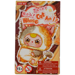 Baby Three: Whose Cat Am I Plush Blindbox - 1 Random Figure Toys & Games Big beautiful (Dongguan) Toy Co.