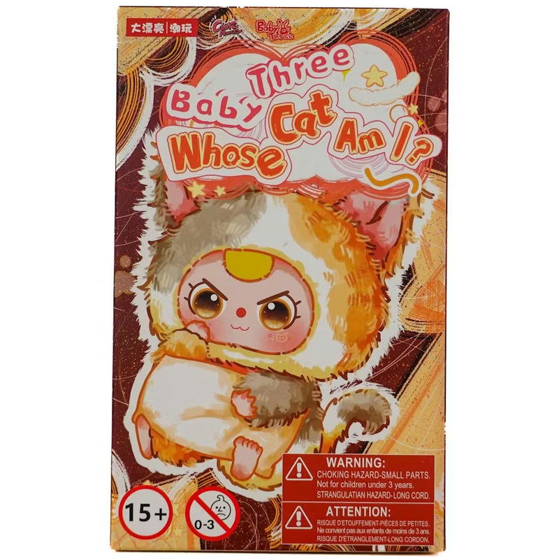 Baby Three: Whose Cat Am I Plush Blindbox - 1 Random Figure Toys & Games Big beautiful (Dongguan) Toy Co.