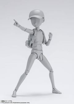 Tamashii Nations: Body Kun Ken Sugimori Edition DX Set - Grey Color Version S.H.Figuarts Toys & Games Bandai Namco