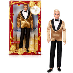 Barbie Signature: 2025 Holiday Ken - White Blonde Hair Toys & Games Mattel