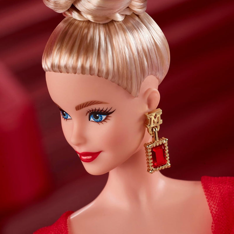 Barbie Signature Doll: 80th Anniversary - Red Tulle Gown Toys & Games Matt Makes Games