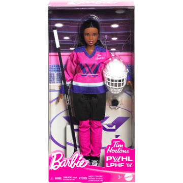 Barbie Tim Hortons x PWHL Doll - Brunette Toys & Games Mattel