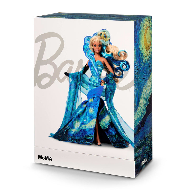 Barbie x MoMA: Vincent van Gogh - The Starry Night Collectible Doll Toys & Games Mattel