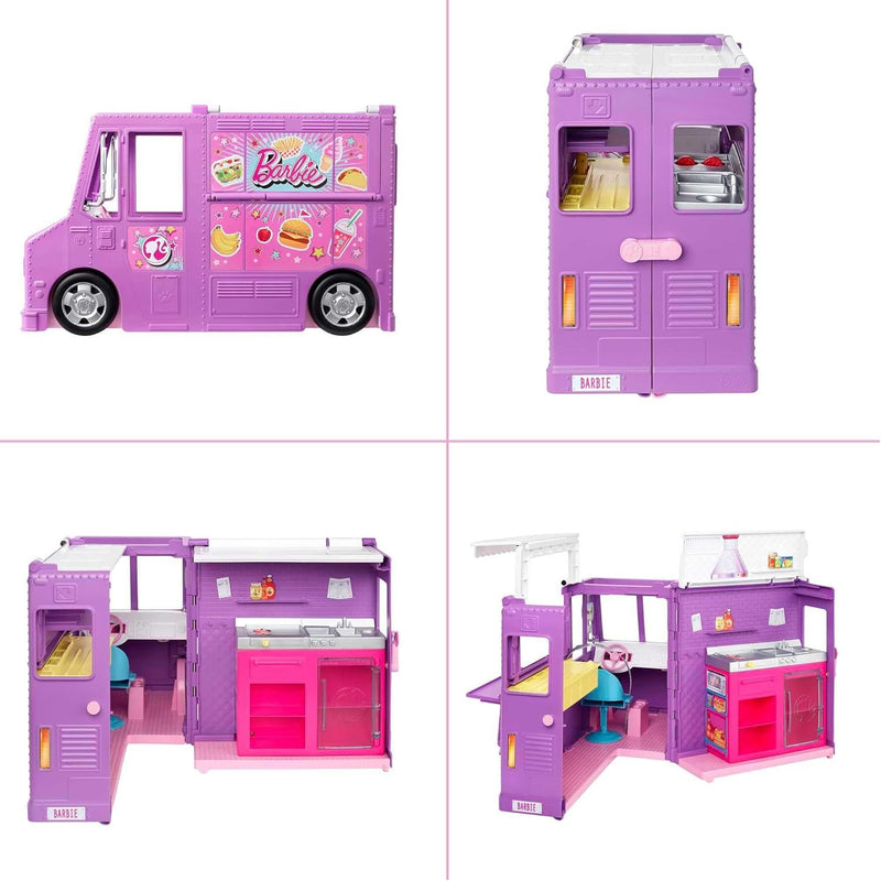 Barbie: Fresh n' Fun Food Truck Toys & Games Mattel