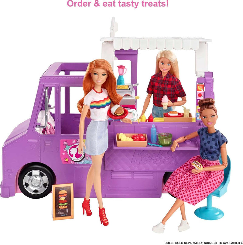 Barbie: Fresh n' Fun Food Truck Toys & Games Mattel