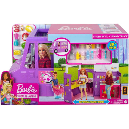 Barbie: Fresh n' Fun Food Truck Toys & Games Mattel