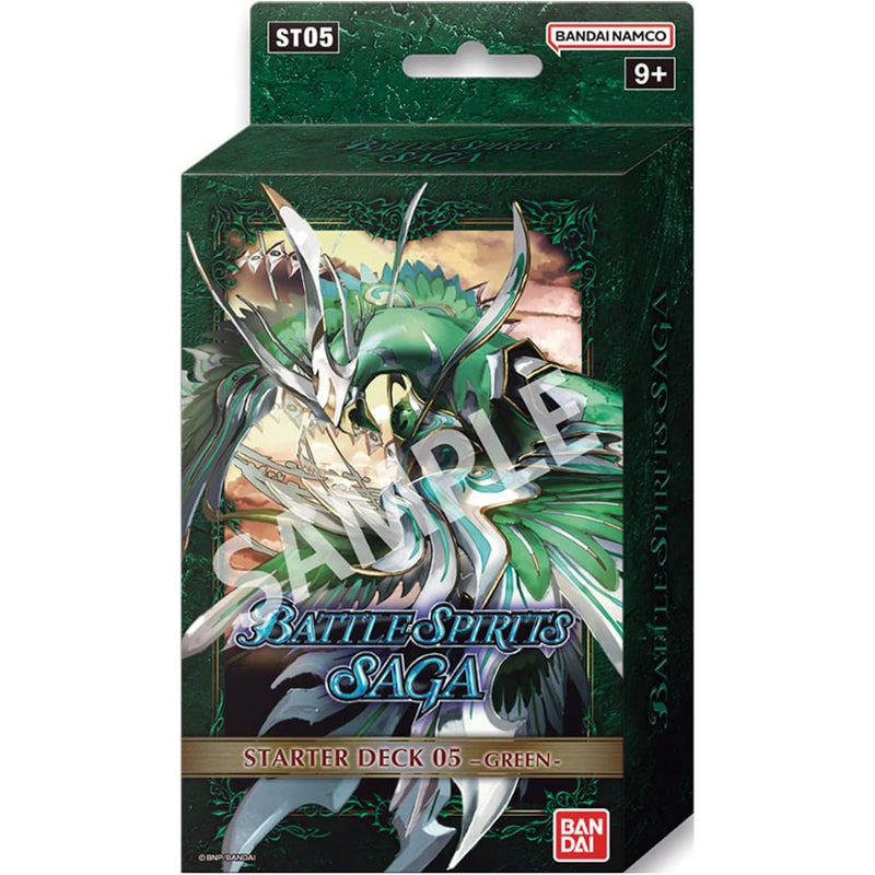 Battle Spirits Saga TCG: Verdant Wings Starter Deck Card Game Bandai Namco