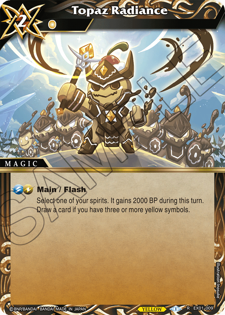 Battle Spirits Saga TCG: Expansion Set 01 Elemental Spark Card Game Bandai Namco