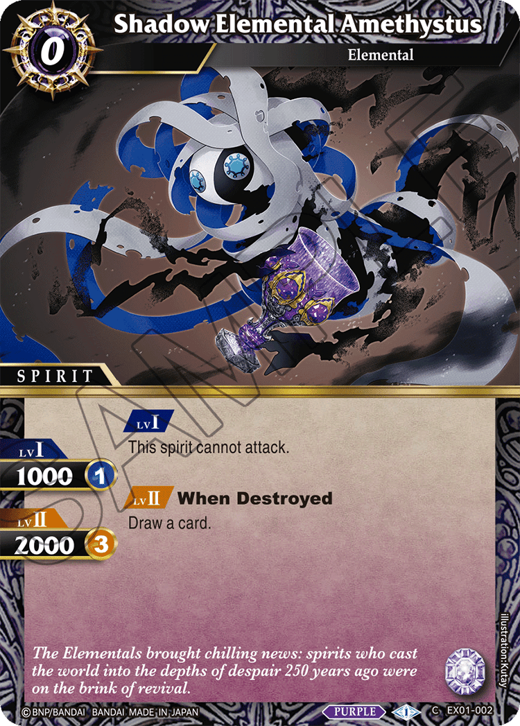 Battle Spirits Saga TCG: Expansion Set 01 Elemental Spark Card Game Bandai Namco