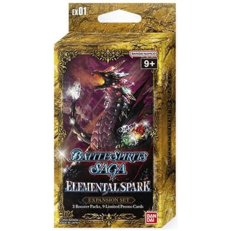 Battle Spirits Saga TCG: Expansion Set 01 Elemental Spark Card Game Bandai Namco