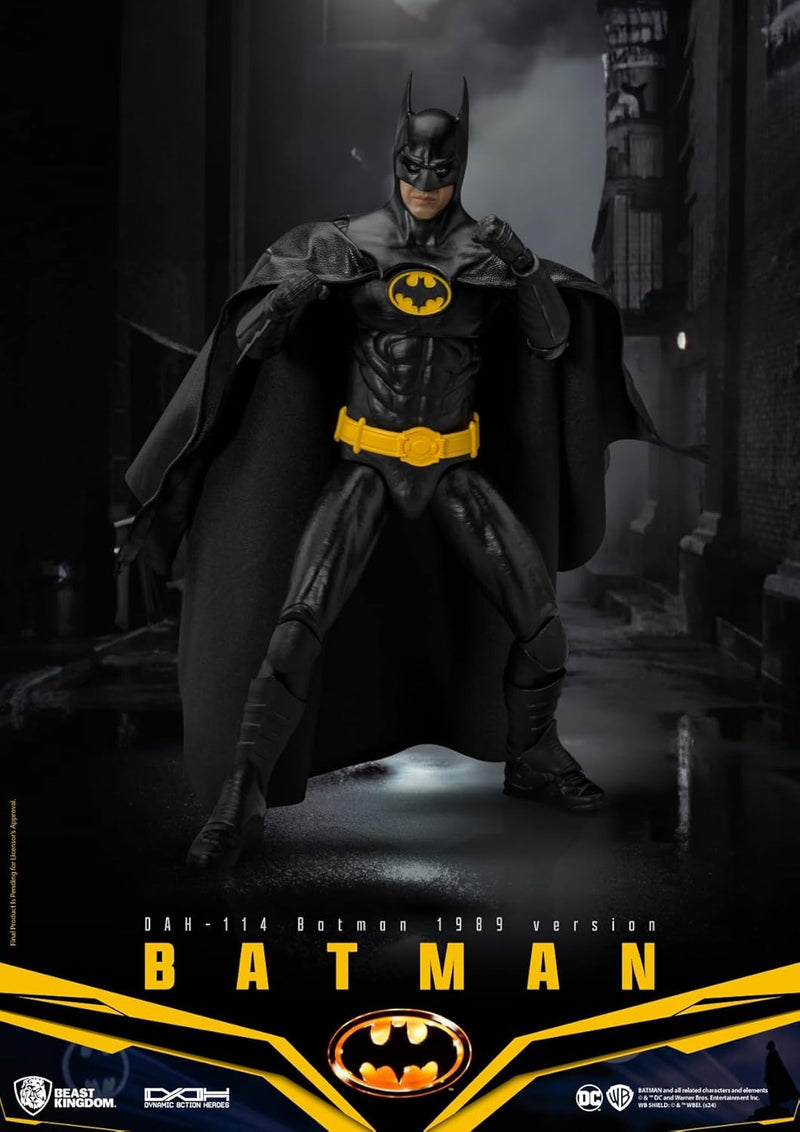 Beast Kingdom: Batman - 1989 - DAH-114 Dynamic 8-ction Figure Toys & Games Beast Kingdom