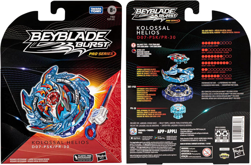 Beyblade Burst: Pro Series Colossal Helios Toys & Games Hasbro