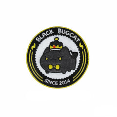 Bugcat Capoo: King Black Bugcat Figurine with Limited Edition Patch Collectible Bugcat Capoo