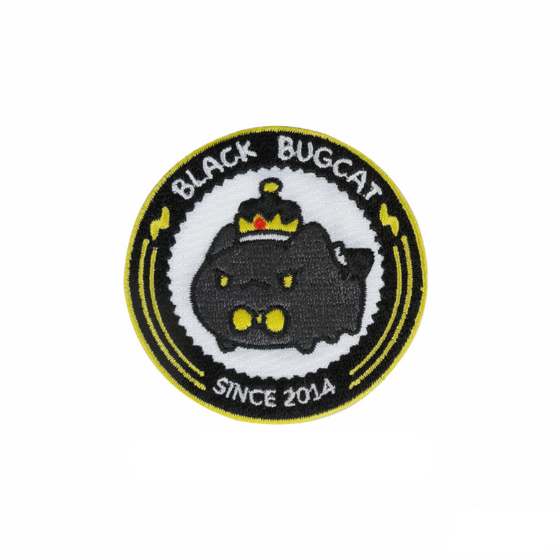 Bugcat Capoo: King Black Bugcat Figurine with Limited Edition Patch Collectible Bugcat Capoo