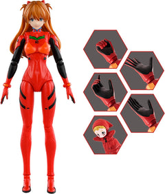 Blokees: Fantastics Series Evangelion - Asuka Langley Plug Suit with Entry Plug Interior Toys & Games Blokees