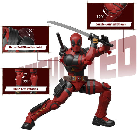 Blokees: Marvel Deadpool and Wolverine - Deadpool Toys & Games Blokees