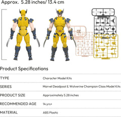 Blokees: Marvel Deadpool and Wolverine - Wolverine Toys & Games Blokees