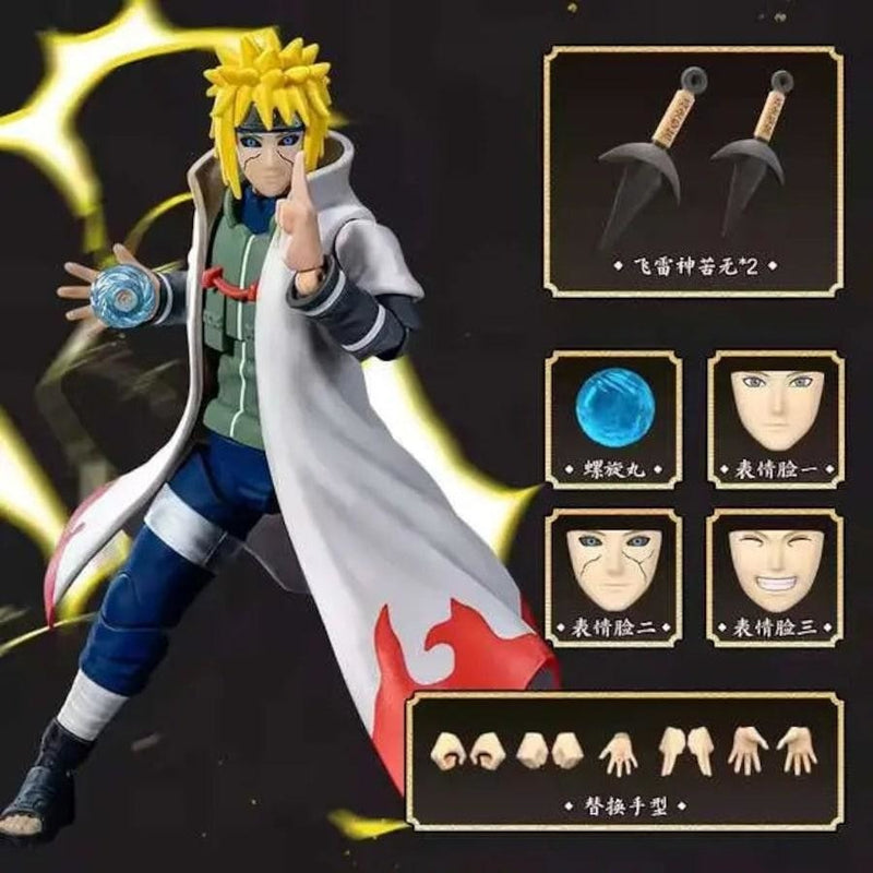 Blokees: Naruto Shippuden - Minato Namikaze Reanimation Champion Class Model Kit #75613 Toys & Games Blokees