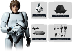 Blokees: Star Wars - Luke Skywalker Stormtrooper Disguise Version Model Kit Toys & Games Blokees