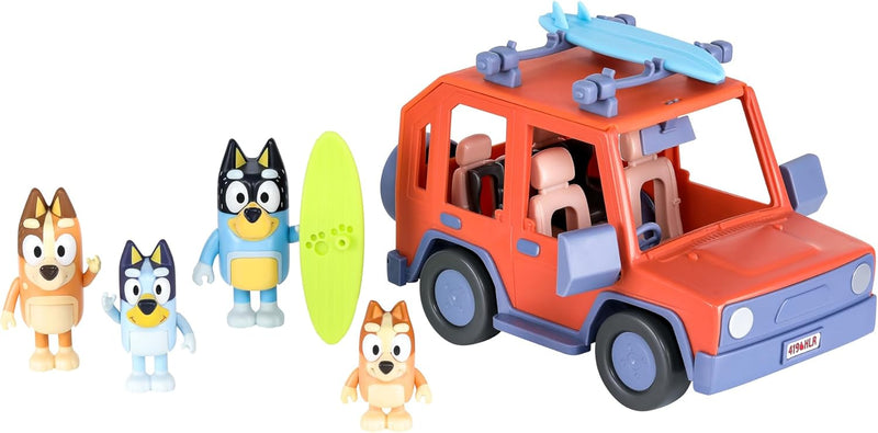 Bluey: 4WD Family Vehicle Toy Toys & Games Moose Toys