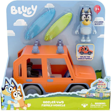Bluey: 4WD Family Vehicle Toy Toys & Games Moose Toys