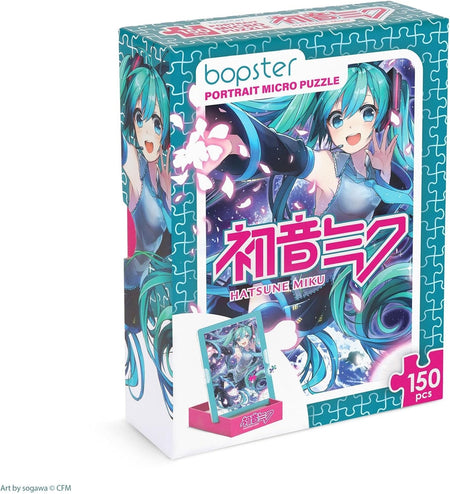 Bopster: Hatsune Miku Portrait Micro Puzzle - Singer Toys & Games Bopster