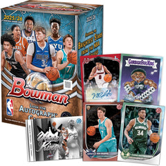 2025-26 Topps Bowman Basketball - Blaster Box (6 Packs) Sports Cards Topps