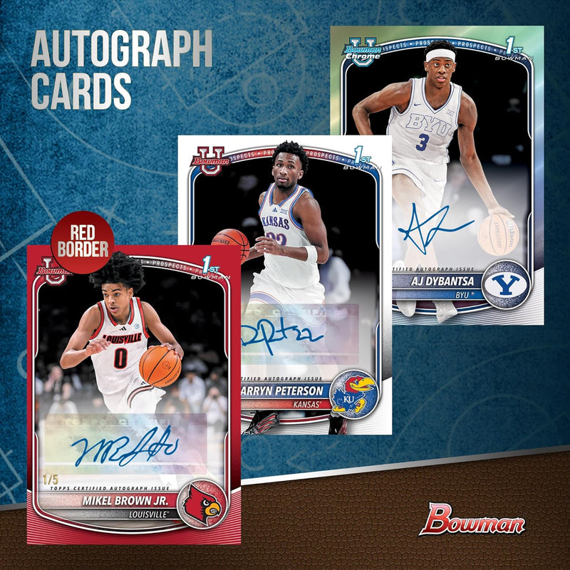 2025-26 Topps Bowman Basketball - Blaster Box (6 Packs) Sports Cards Topps