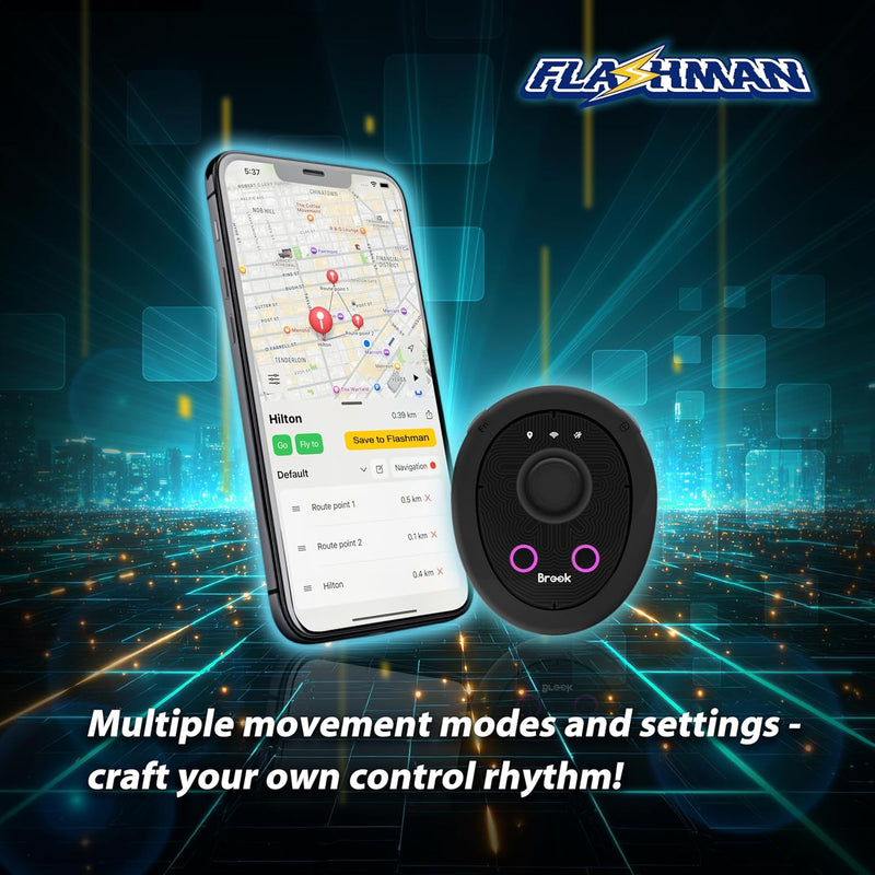 Brook Gaming: Flashman - Black Virtual GPS Electronics Brook Gaming