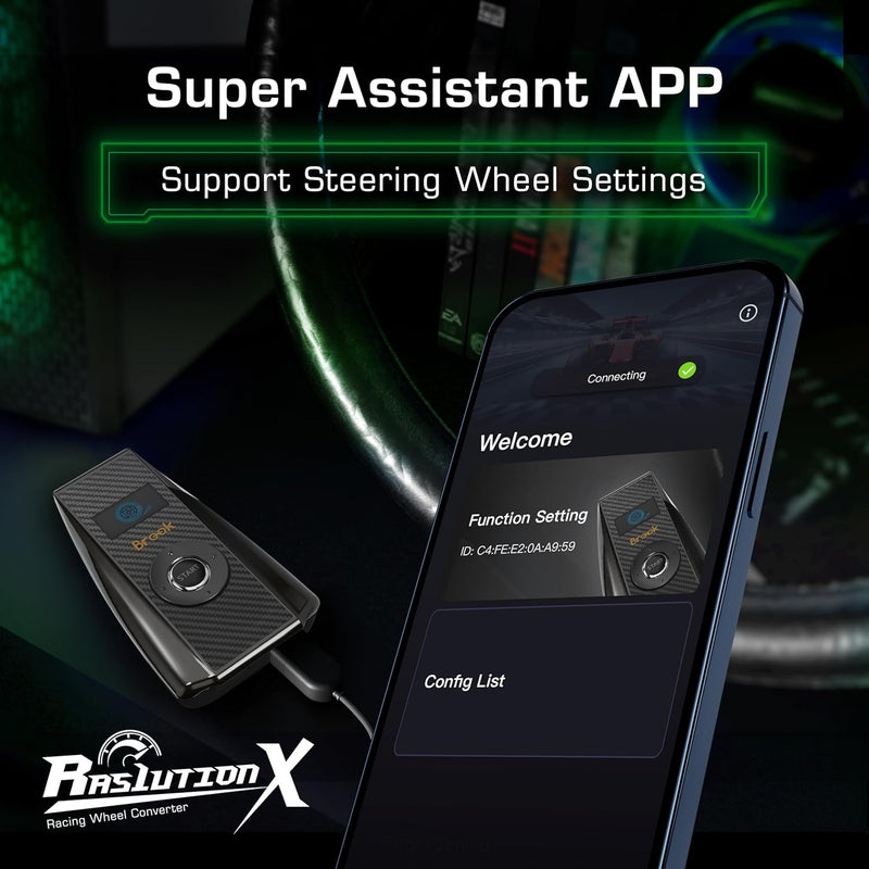 Brook Ras1ution X - Racing Wheel Converter for Xbox Consoles Electronics Brook Gaming