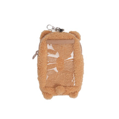Bugcat Capoo: Brown Bear Capoo Plush Stretchable Ticket Holder Accessories Bugcat Capoo