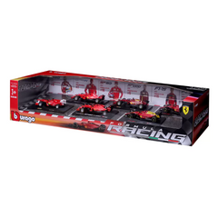 Bburago: Ferrari Racing Formula 1 - Exclusive 1:43 Die Cast 6 Pack Set Toys & Games Burago