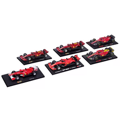 Bburago: Ferrari Racing Formula 1 - Exclusive 1:43 Die Cast 6 Pack Set Toys & Games Burago