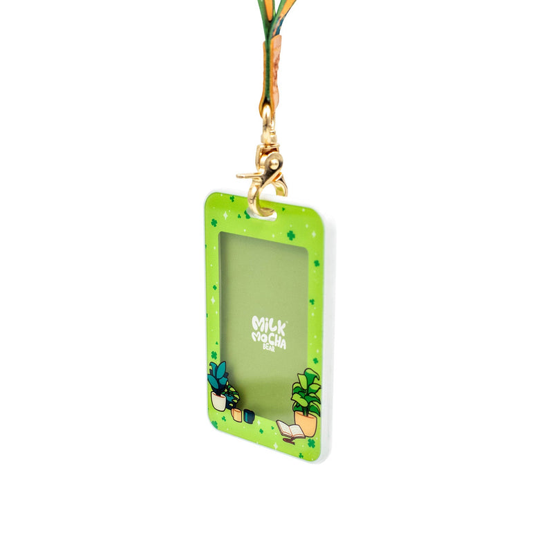 Milk Mocha Bear: Clover Card Holder and Lanyard Lanyards Milk Mocha Bear
