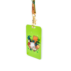 Milk Mocha Bear: Clover Card Holder and Lanyard Lanyards Milk Mocha Bear