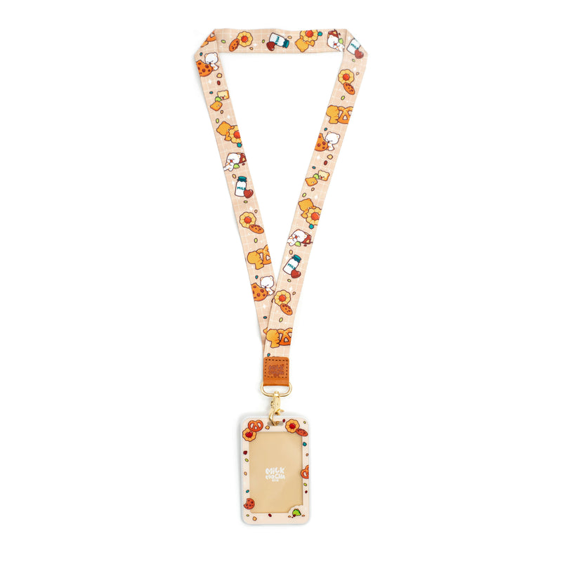 Milk Mocha Bear: Cookie Card Holder and Lanyard Lanyards Milk Mocha Bear