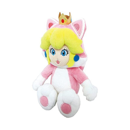 Super Mario Cat Peach - 10" Plush Toys & Games Nintendo