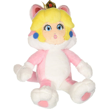 Super Mario Cat Peach - 10" Plush Toys & Games Nintendo