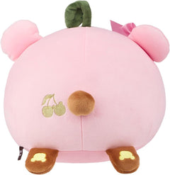 Chairoikoguma San-X Original: Cherry Mochi Cushion Plush Toys & Games Rilakkuma