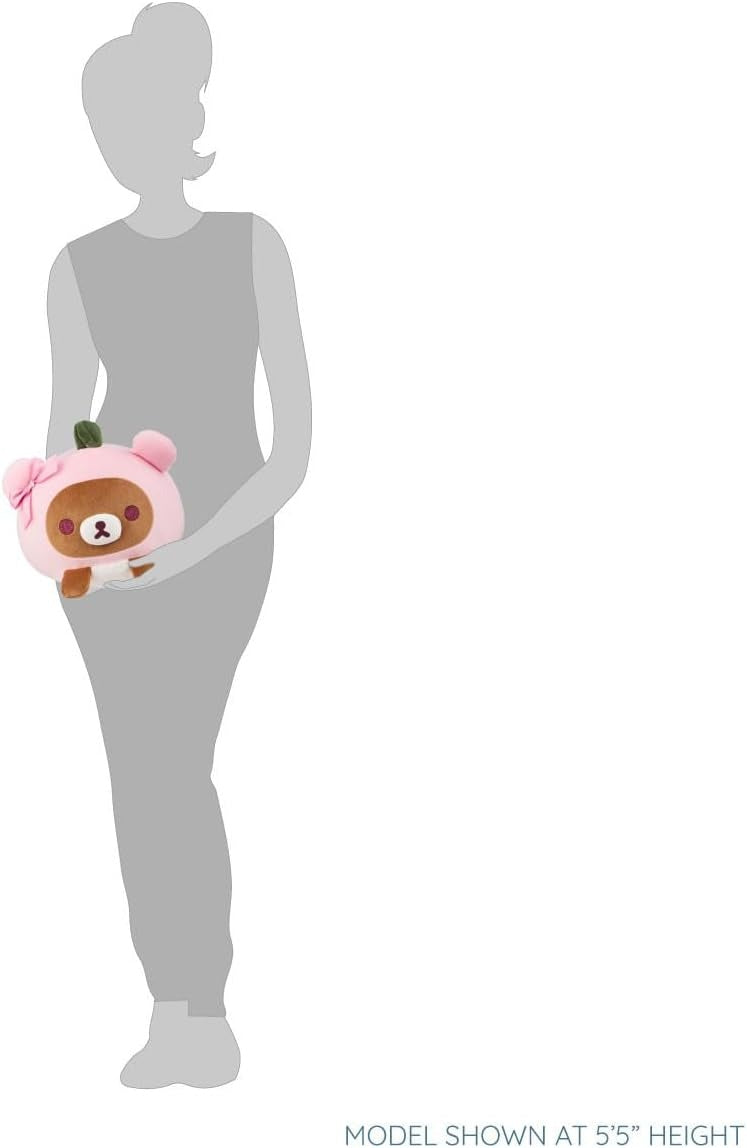 Chairoikoguma San-X Original: Cherry Mochi Cushion Plush Toys & Games Rilakkuma