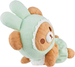 Chairoikoguma San-X Original: Minna De Usausababy Series Laydown Plush Toys & Games Rilakkuma