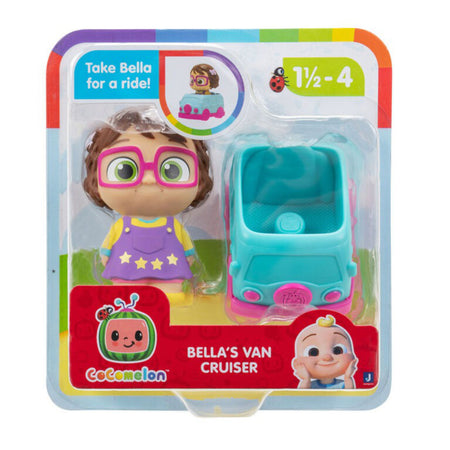 CoComelon: JJ & Friends Cruisers - Bella's Van Cruiser Toys & Games Jazwares