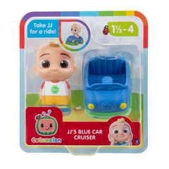 CoComelon: JJ & Friends Cruisers - JJ's Blue Car Cruiser Toys & Games Jazwares