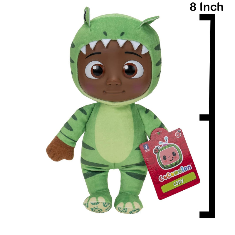 CoComelon: Little 8 Inch Plush - Dino Cody Toys & Games Jazwares