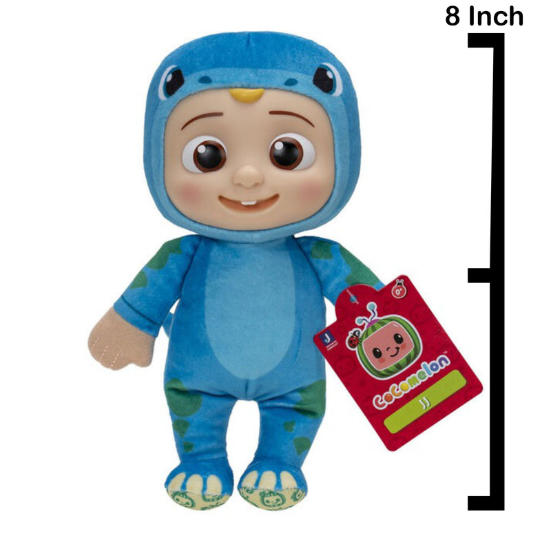 CoComelon: Little 8 Inch Plush - Dino JJ Toys & Games Jazwares