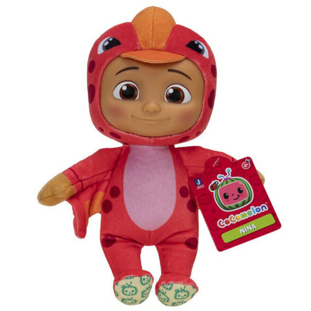 CoComelon: Little 8 Inch Plush - Dino Nina Toys & Games Jazwares